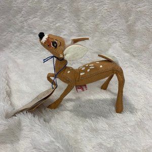 🎁 Vintage Annalee Sweet Christmas Mini Reindeer